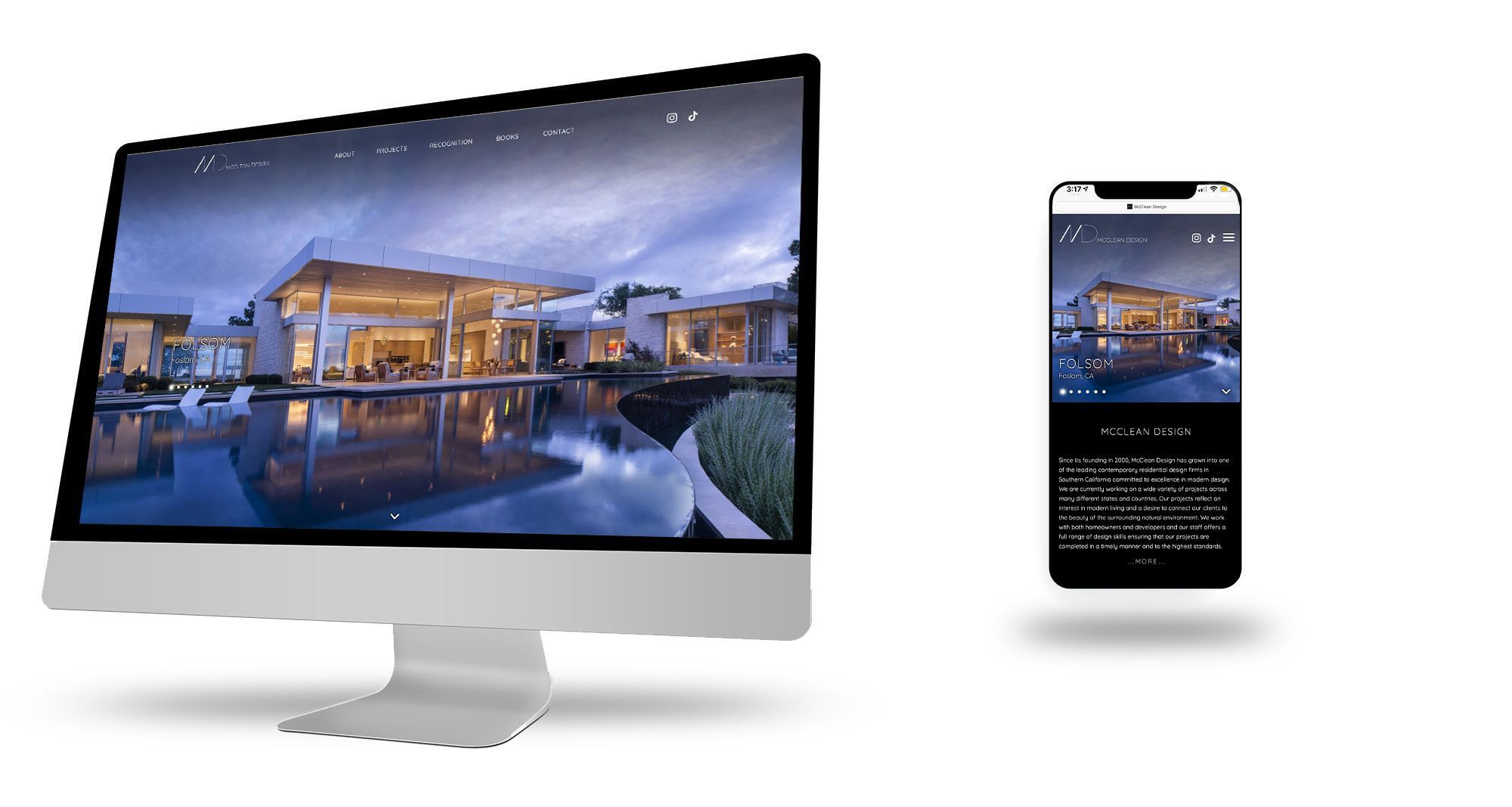 McClean Design Architecture, Website Design