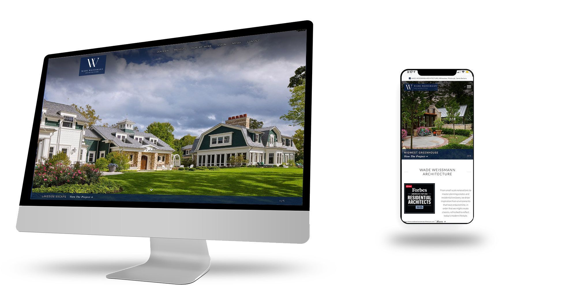 Wade Weissmann Architecture Web Site Design and Development