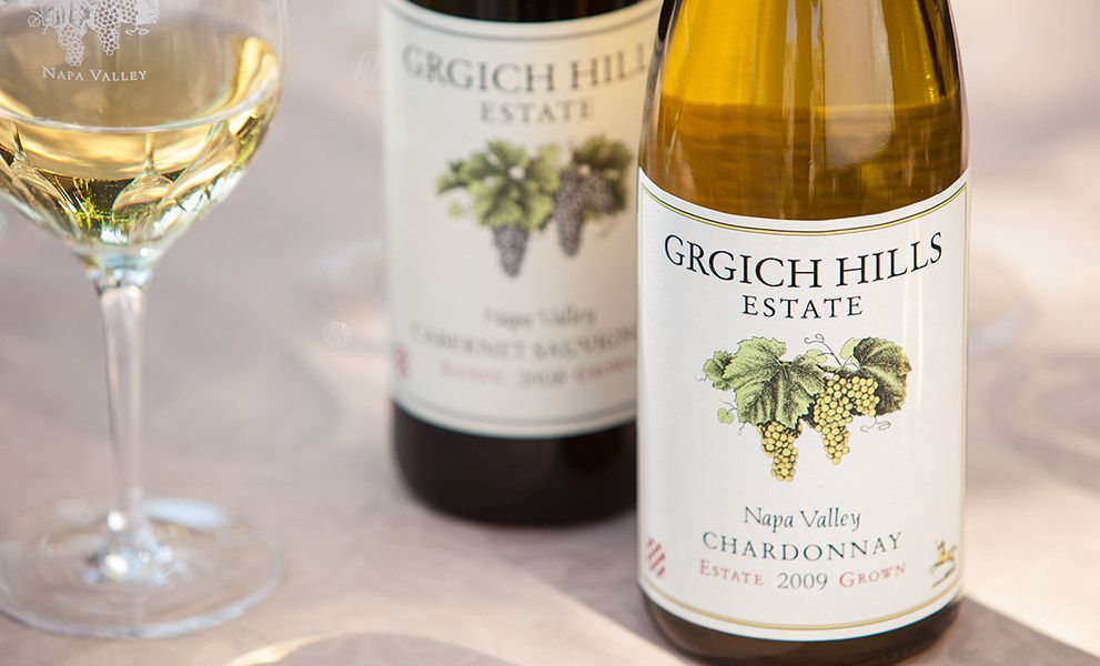 Grgich Winery Bottles