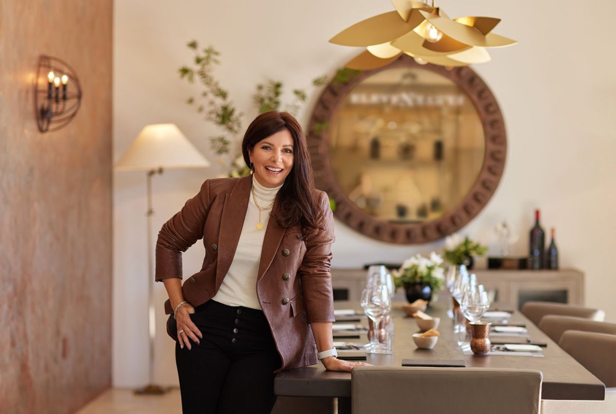 CEO Ellie Anest at the winery