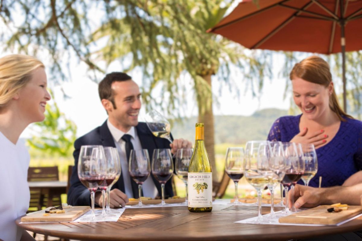 Grgich Hills Wine Tasting
