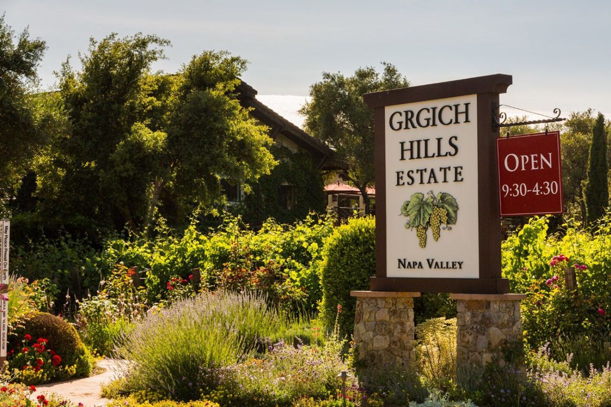 Grgich Hills Wine Tasting