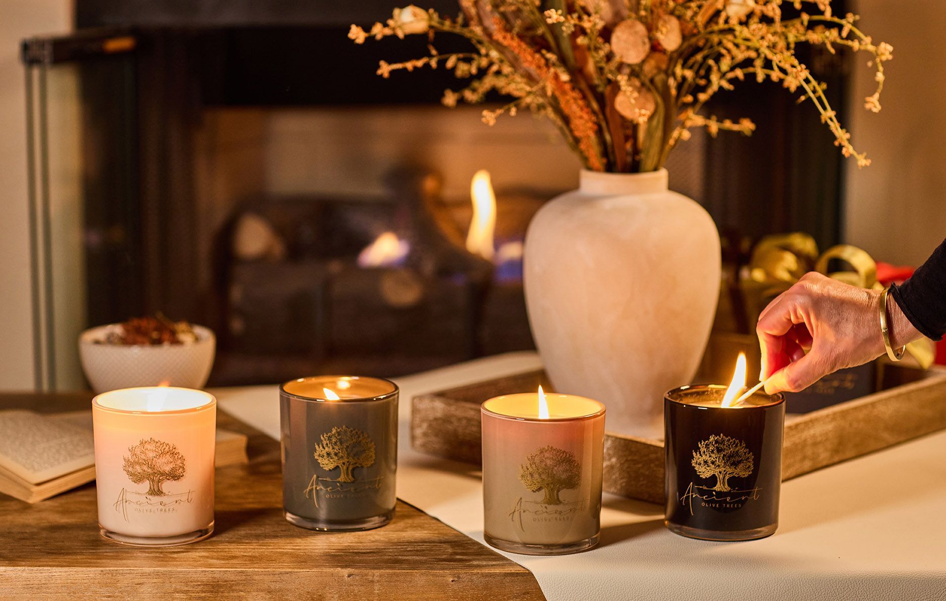 Styling for candles campaign