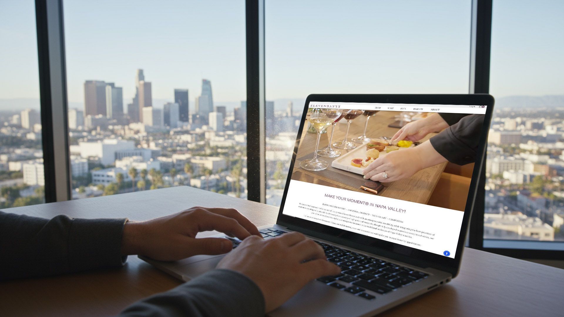 Working on a website